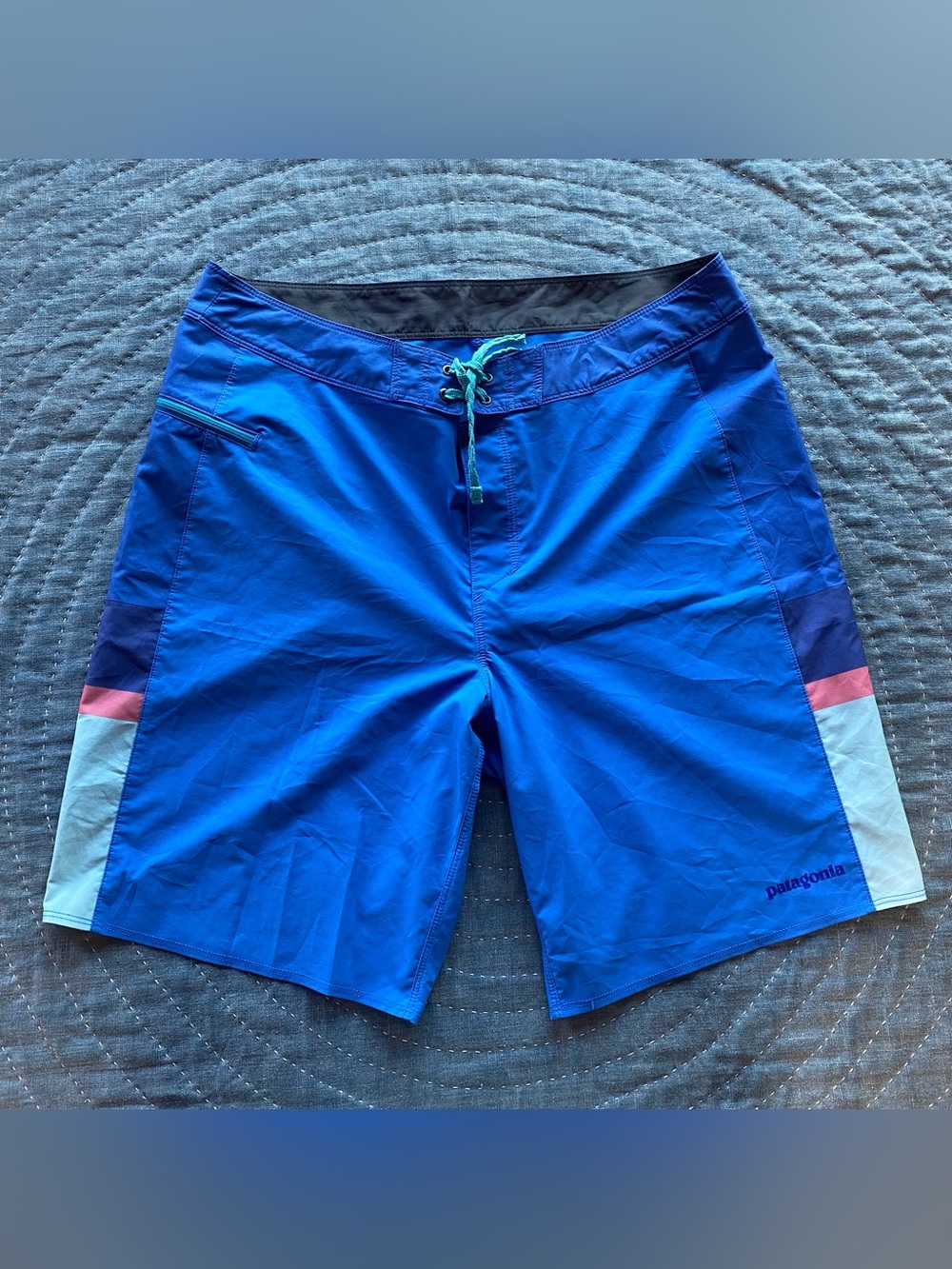 Patagonia Hydropeak SP Shorts 9" Bayou Blue 33